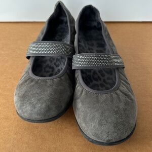 Vionic Orthaheel Fern women's Padded Insole Embellished Ballet Flats, sz 11